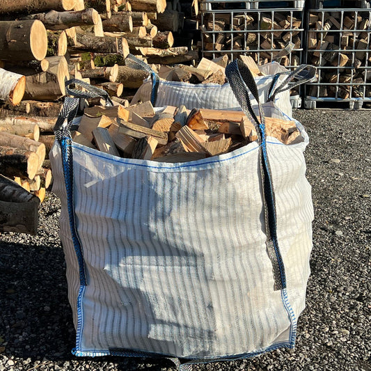 Seasoned Hardwood Logs - Bulk Bag